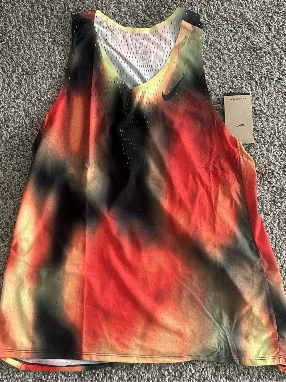 Nike DRI-FIT ADV Aeroswift Elite Entry Running Singlet Size XL HJ3380-736